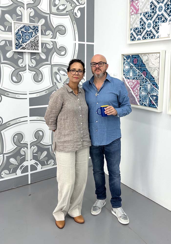 Fabien Castanier at Progressive Art Brunch at Breach Gallery in Little River