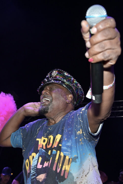 George Clinton at PAMM Presents, the museum’s signature art week party featuring headliner George Clinton