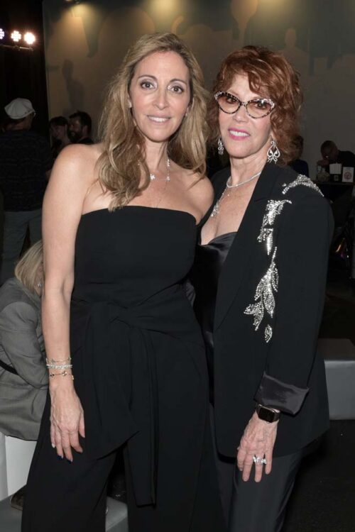 Jessica Goldman Srebnick and Janet Goldman at the Wynwood Walls "The Power of Purpose" opening party