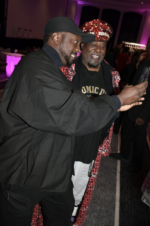 will.i.am and George Clinton at the 2023 FIRST Inspire Gala