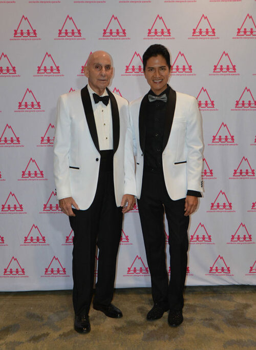 David Ackerman and Julian Chang at AEA Gastby Giving Gala