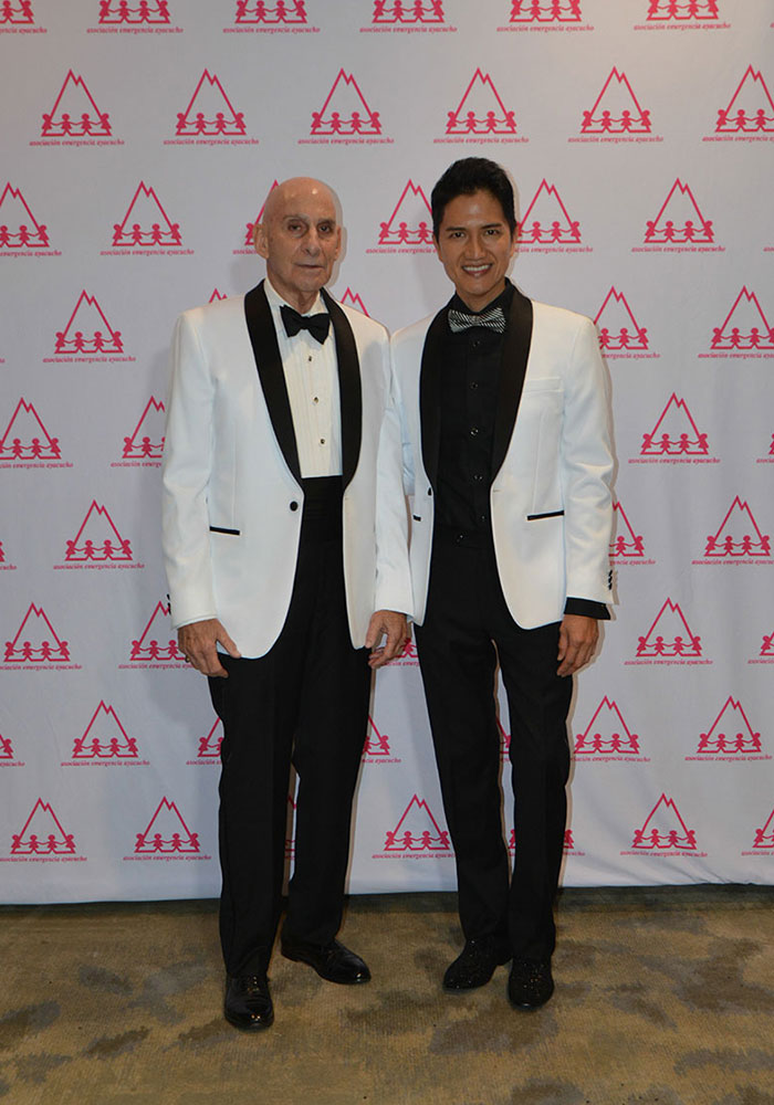 David Ackerman and Julian Chang at AEA Gastby Giving Gala