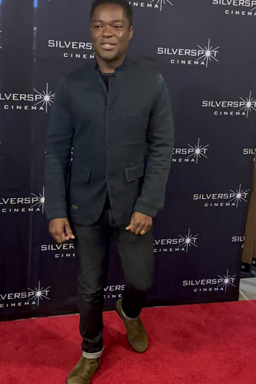 Actor David Oyelowo at the Paramount Plus screening of Lawmen at Silverspot Cinema