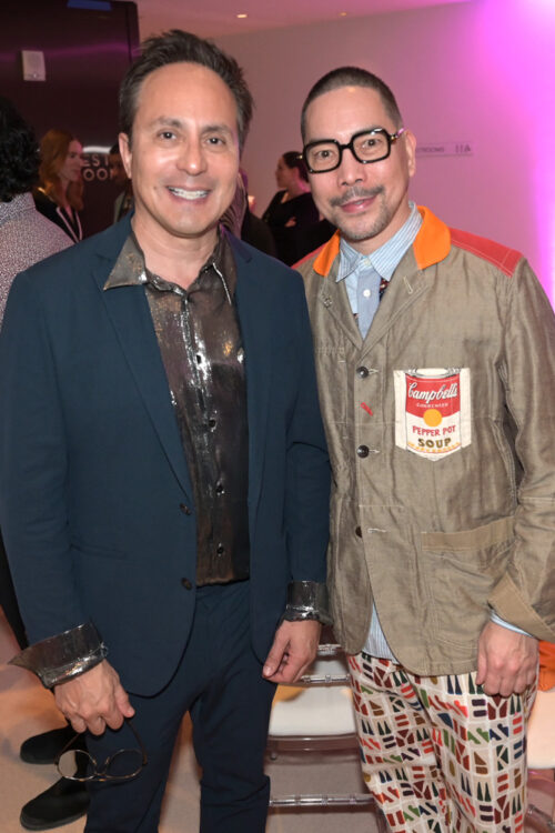 Mario Cader-Frech and Michael Chuapoco at the 2024 YoungArts Ball at the Faena Forum