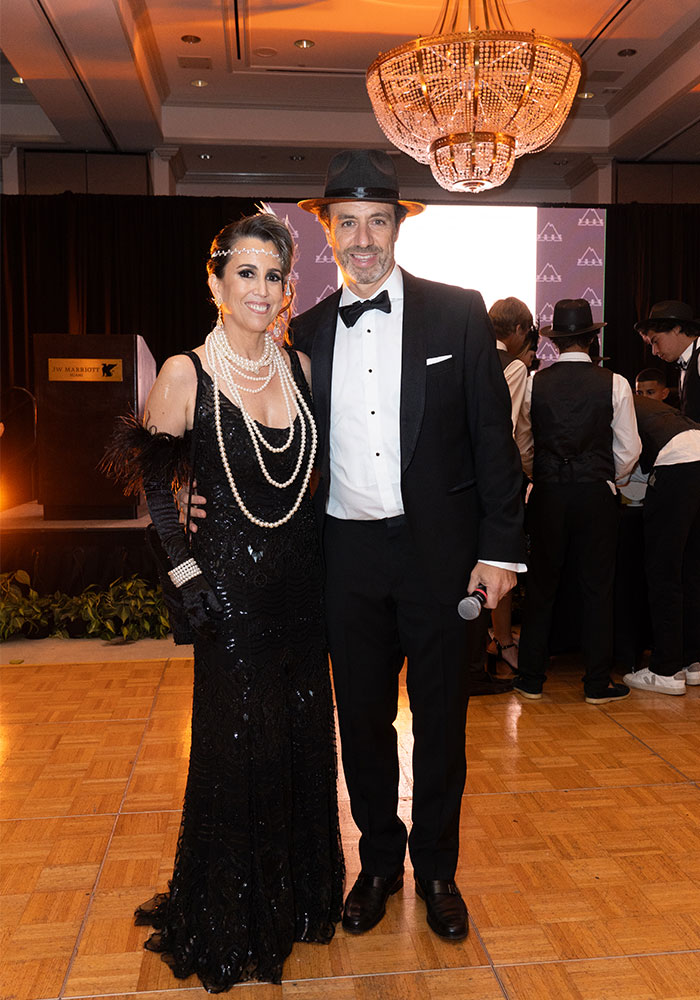 Ursula Castaneda and Ignacio Vidaguren Platinum Sponsors AEA Gatsby Gala