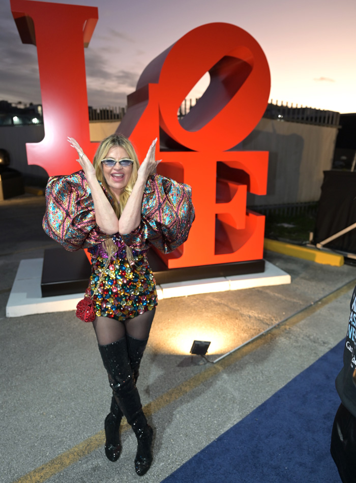 Ela Pruszynska at the Rene by RR show at Miami Fashion Week 2024 at the Gary Nadar Gallery in Wynwood