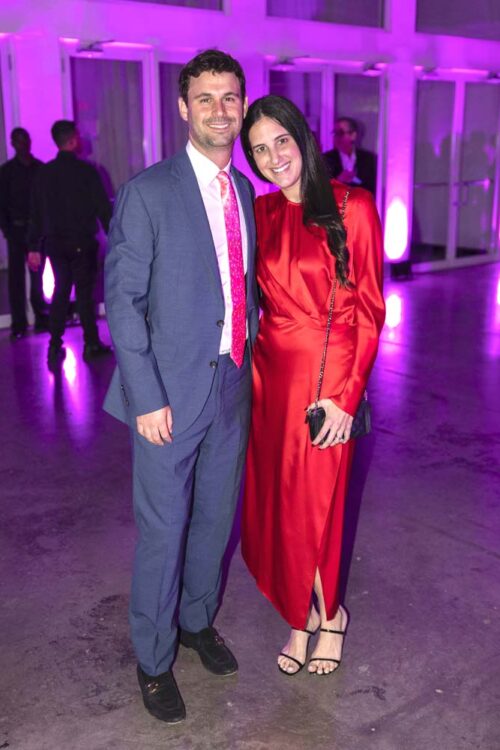 Brian and Brittany Riemer at the 2024 Be A Kid Gala to benefit the Miami Children's Museum
