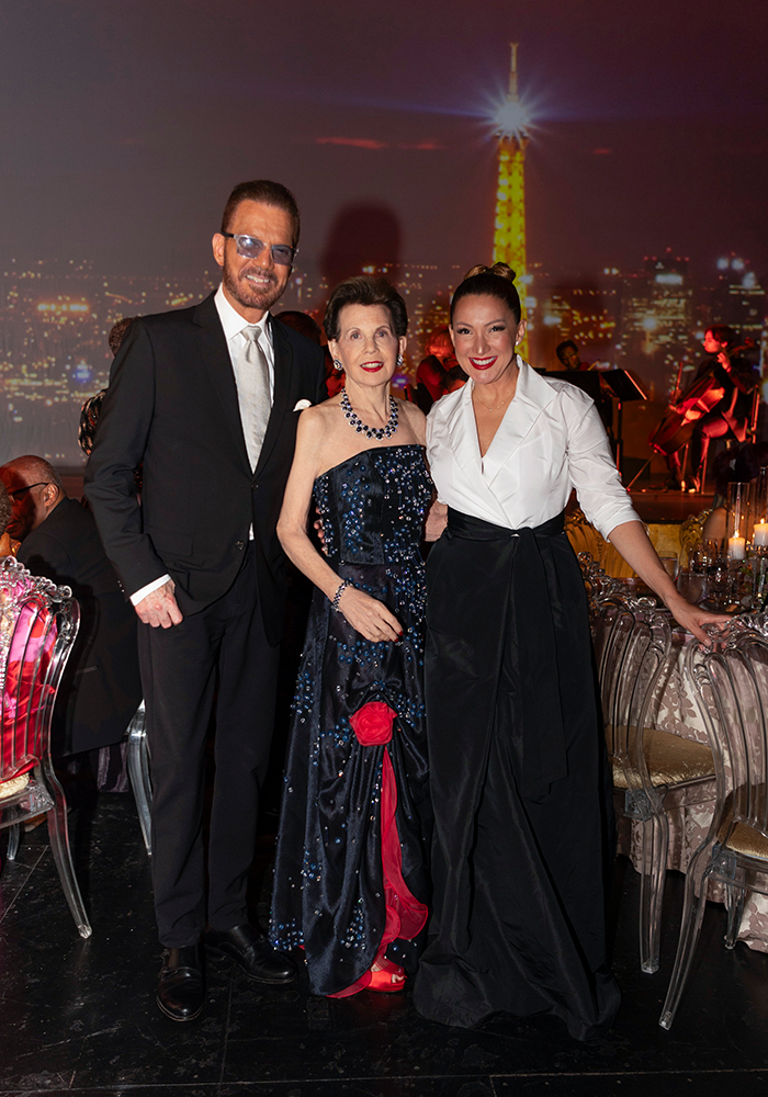 Willy Chirino, Adrienne Arsht & Erika Ender