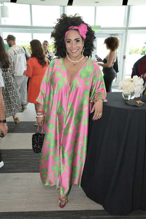Aimee Nuviola at the 25th Latin Grammy awards coming to Miami announcement at the Kaseya Center