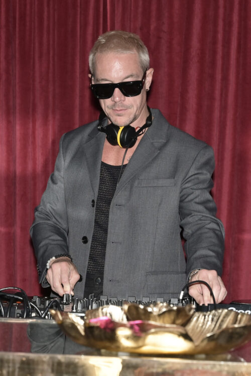 Diplo at the Playing for Change gala at the Rubell Museum