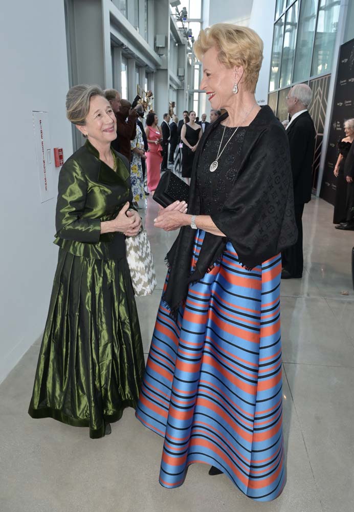 Kristen Podack and Mary Frank at the Balancing the Score - A Celebration of Women in Classical Music at the New World Symphony Gala