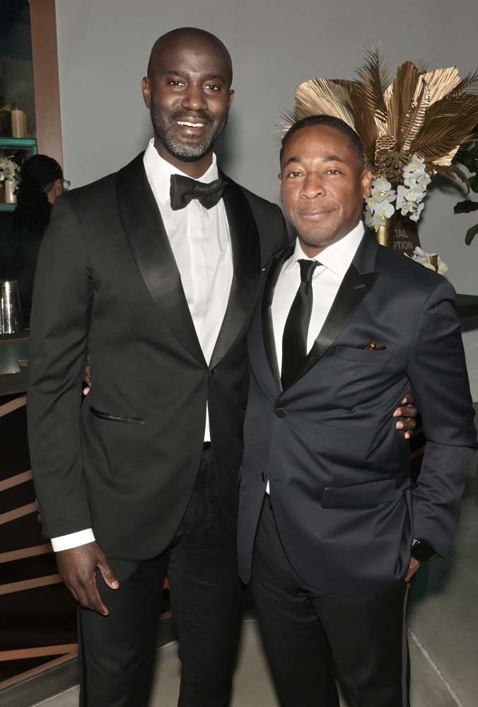 Otis Roberts and PAMM Director Franklin Sirmans at the Balancing the Score - A Celebration of Women in Classical Music at the New World Symphony Gala