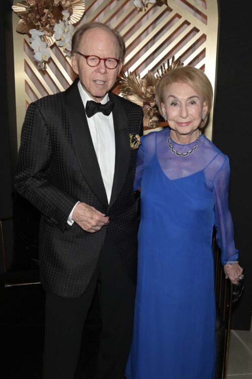 Robert and Diane Moss at the Balancing the Score - A Celebration of Women in Classical Music at the New World Symphony Gala