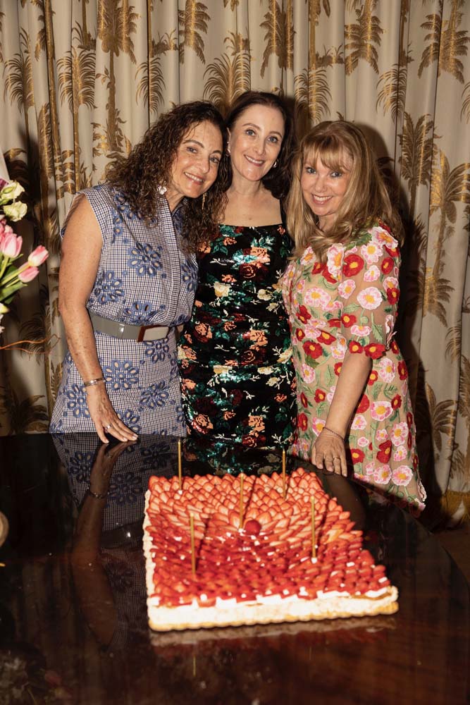 Denise Caridi, Susanne Birbragher and Francine Rozencwaig