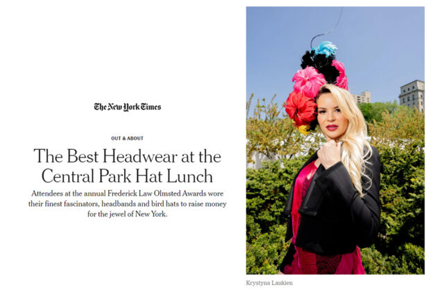 Central Park Conservatory Hat Luncheon and Maison BARNES