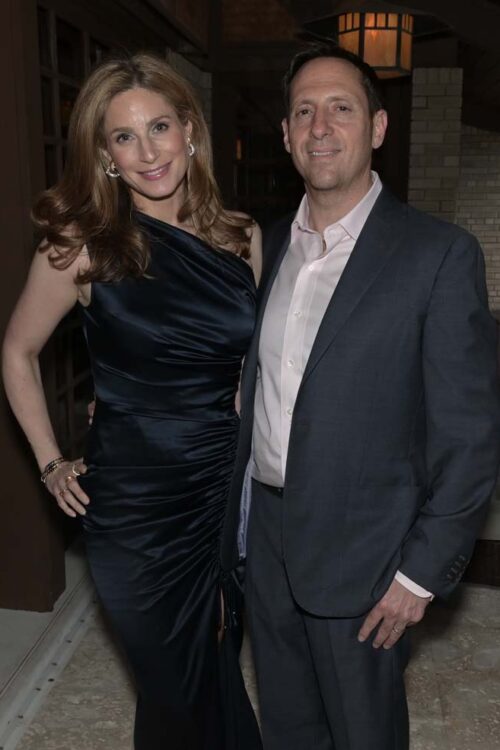 Felicia Berkowitz and Andrew Berkowitz at the Friend of Miami Animals (FOMA) fundraiser at the home of Jeff and Yolanda Berkowitz