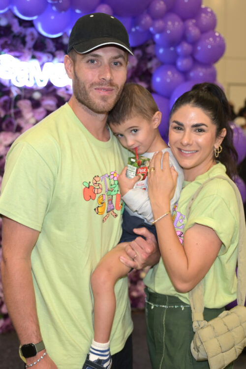 Michael Saiger, Racheal Russell Saiger at the Style Saves Back-to-School 2024 event at the Miami Beach Convention Center