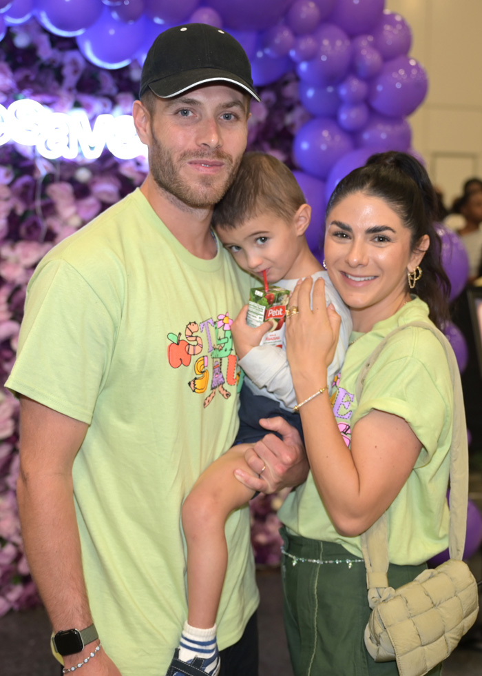 Michael Saiger, Racheal Russell Saiger at the Style Saves Back-to-School 2024 event at the Miami Beach Convention Center