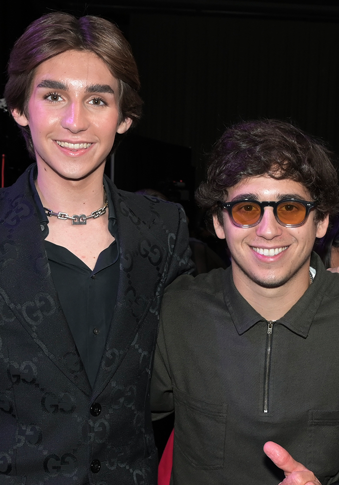 Austin Sayfie Aagaard with SNL Cast Member Marcello Hernandez