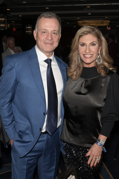 Dr. Allan Levi and Teresa Rodriguez attend The Buoniconti Fund to Cure Paralysis 39th Annual Great Sports Legends Dinner at the Hilton Midtown New York