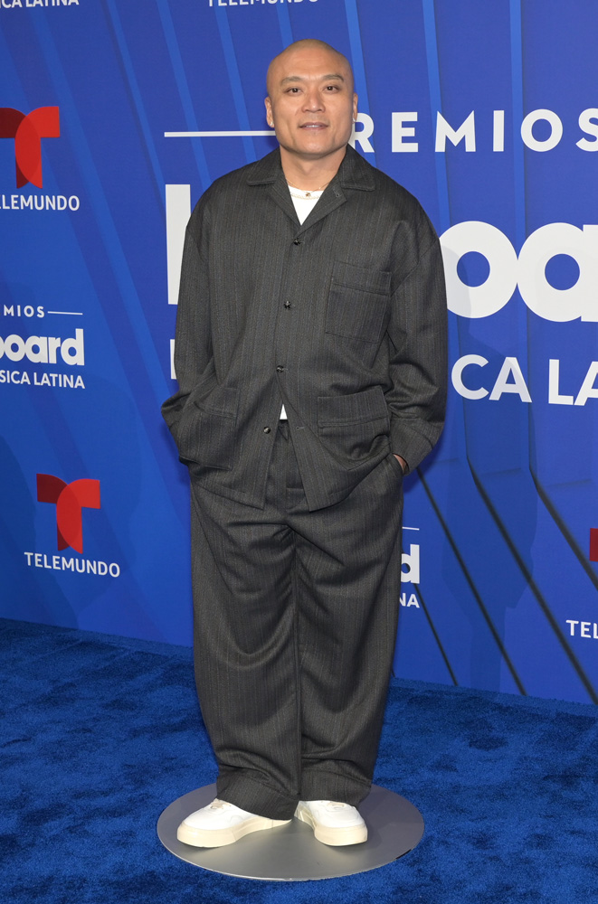 Mike Van attends 2024 Billboard Latin Music Awards at Mediapro Studio