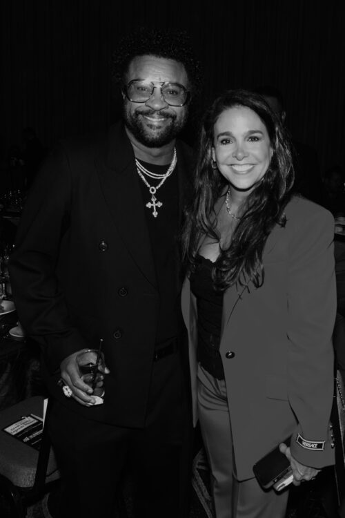 Shaggy and Stephanie Sayfie-Aagaard attend The Buoniconti Fund to Cure Paralysis 39th Annual Great Sports Legends Dinner at the Hilton Midtown New York