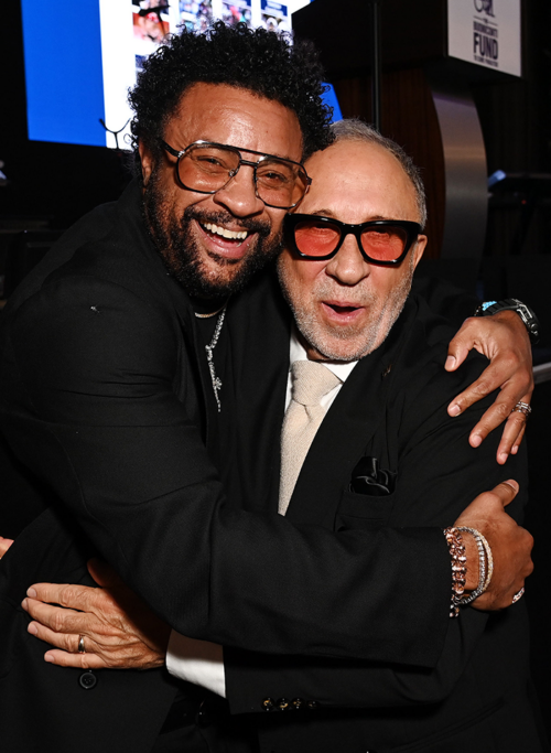 Shaggy and Emilio Estefan