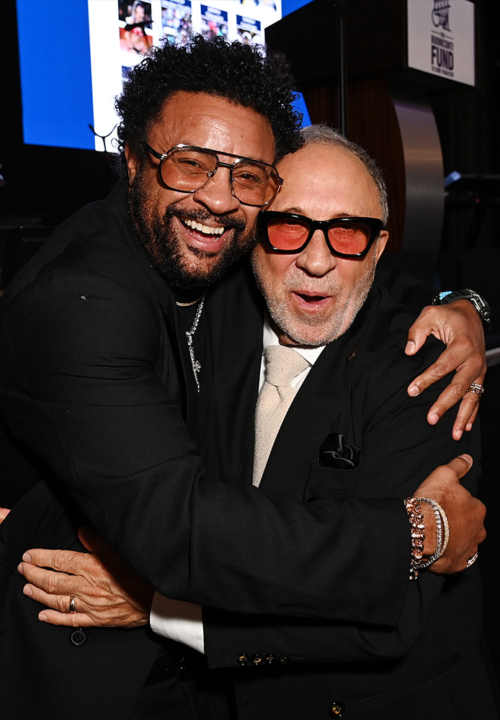 Shaggy and Emilio Estefan