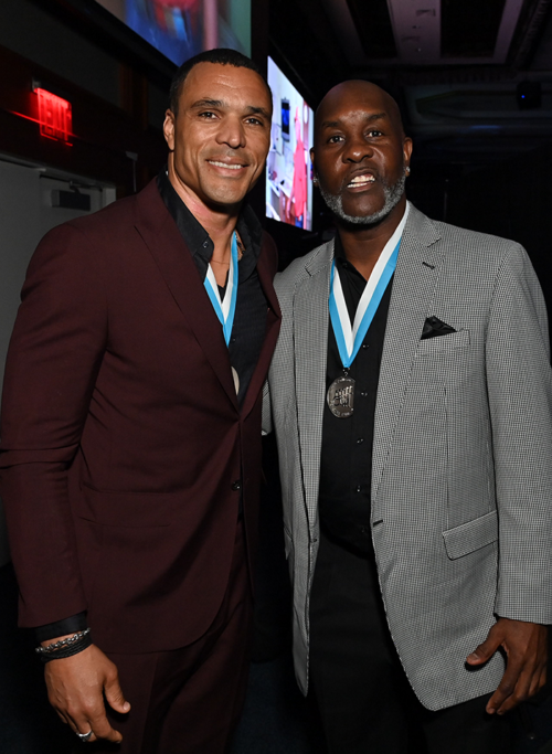 Tony Gonzalez and Gary Payton