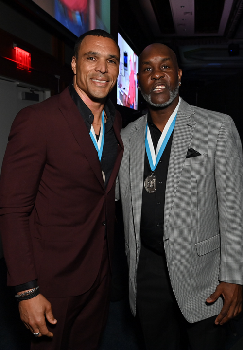 Tony Gonzalez and Gary Payton