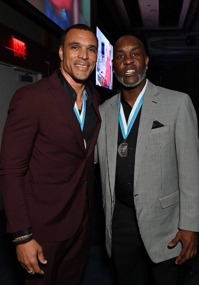 Tony Gonzalez and Gary Payton