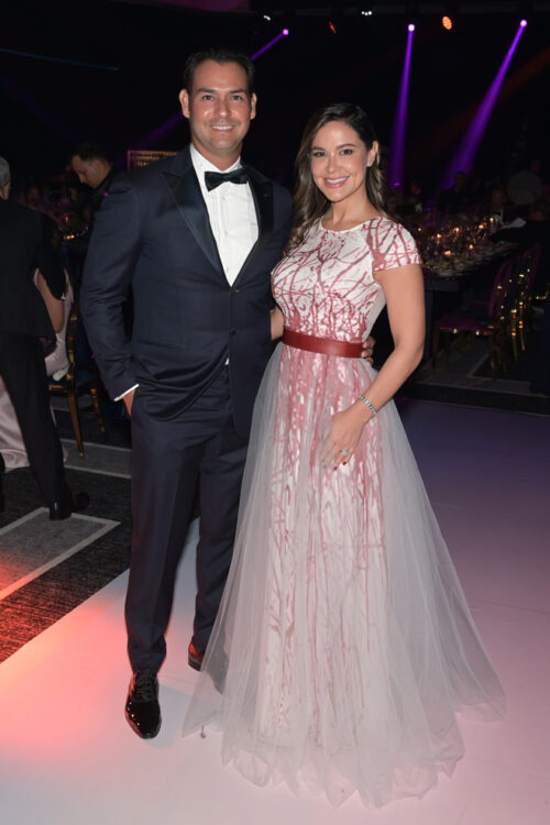 Anibal and Ana Francheska Sanchez at the Nicklaus Children's Hospital Foundation's 17th Annual Diamond Ball at the Loews Miami Beach