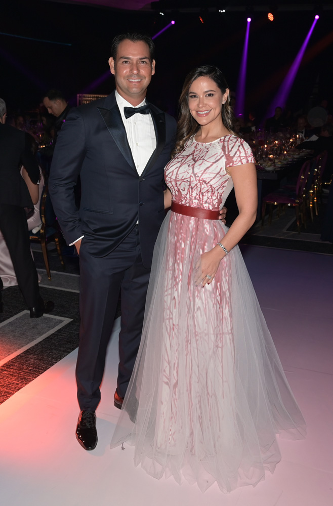 Anibal and Ana Francheska Sanchez at the Nicklaus Children's Hospital Foundation's 17th Annual Diamond Ball at the Loews Miami Beach