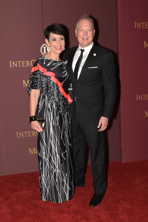 Belkys Nerey and Demetri Mouratis at the 29th Intercontinental Make A Wish Ball