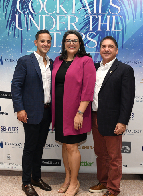 Marcos Segrera, Monica Vigues-Pitan, and Roland Sanchez-Medina, Jr.