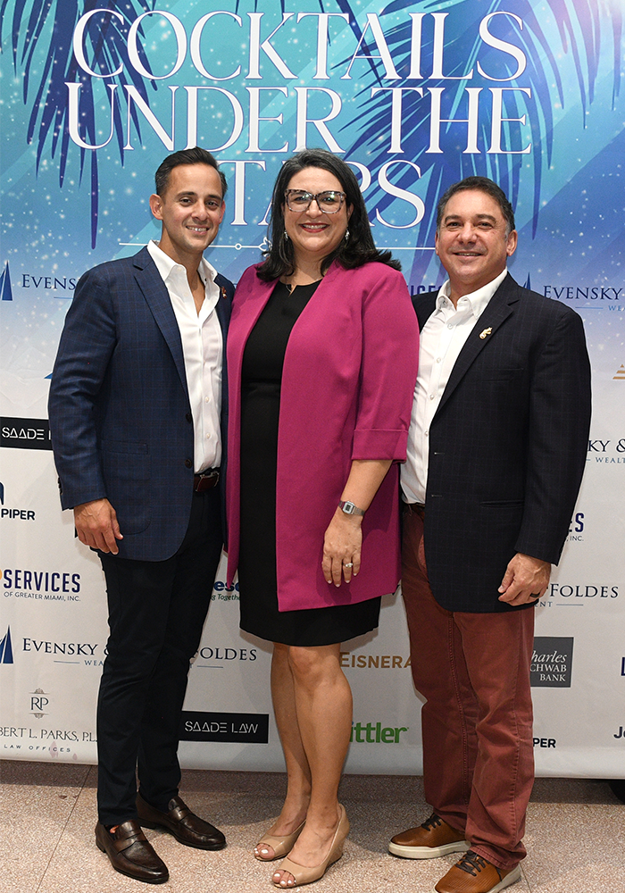 Marcos Segrera, Monica Vigues-Pitan, and Roland Sanchez-Medina, Jr.