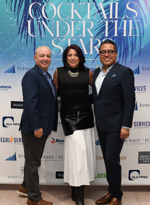 David Segrera, Cristina Lama-Evensky, and David Guzman