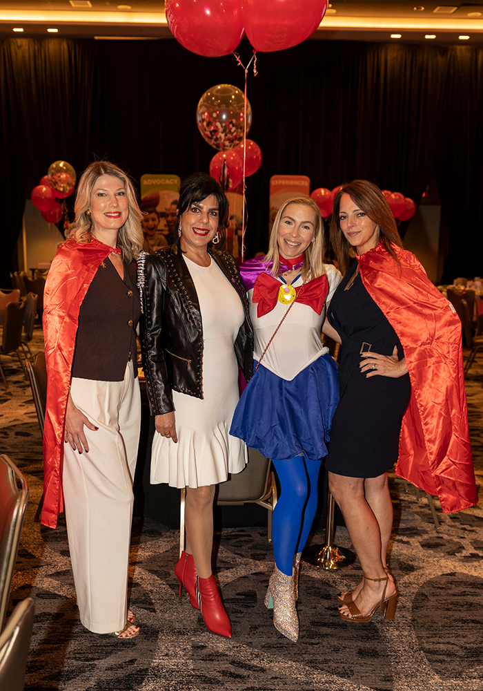 Courtney Whitney, Patricia Fuller, Carly Alarcon and Ivonne Dorrego