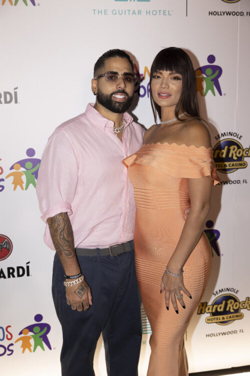 DJ Luian and Zuleyka Rivera at Amigo's Night 2024