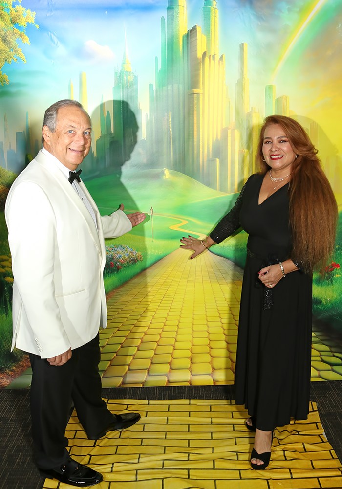 Executive board member PACO Nagaro and Wife Giovanna