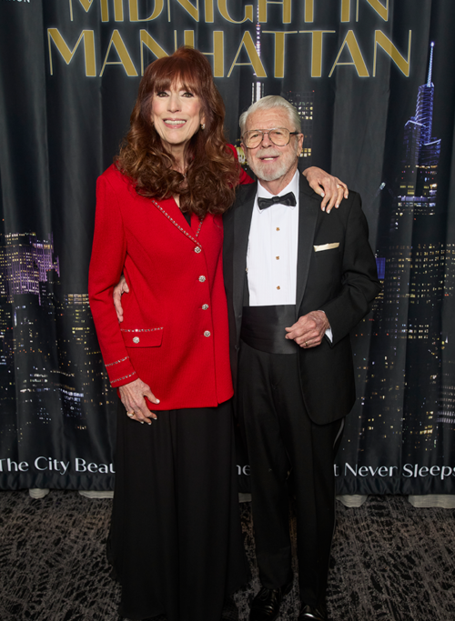 Honoree Virginia Miller with spouse Bill DuPriest