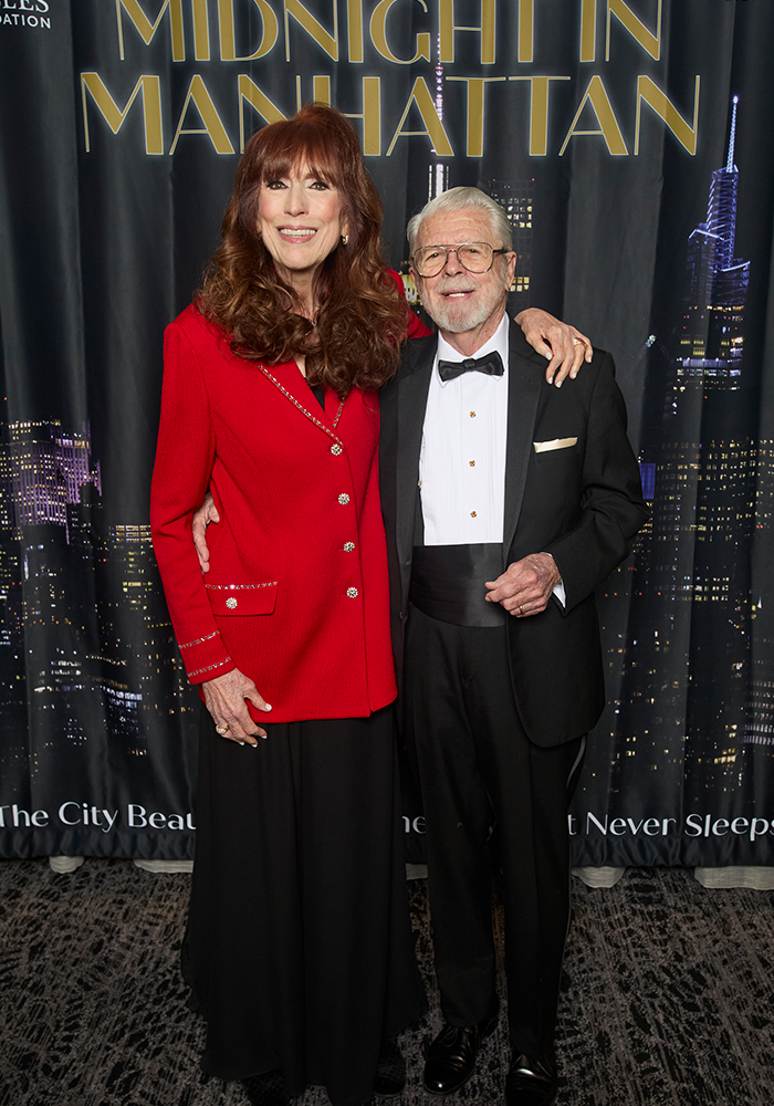 Honoree Virginia Miller with spouse Bill DuPriest