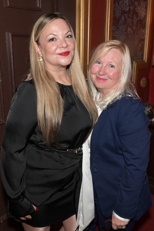 Jenny Starr Perez and Betsy Perez at the 2024 La Musa Awards at the Flamingo Theater in Brickell