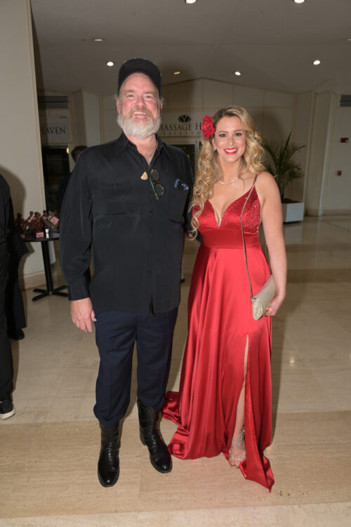 John Carter Cash and Ana Cristina Cash at the 2024 La Musa Awards at the Flamingo Theater in Brickell