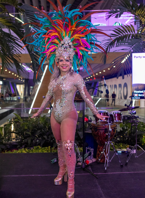 Latin Dance Entertainment Samba performance