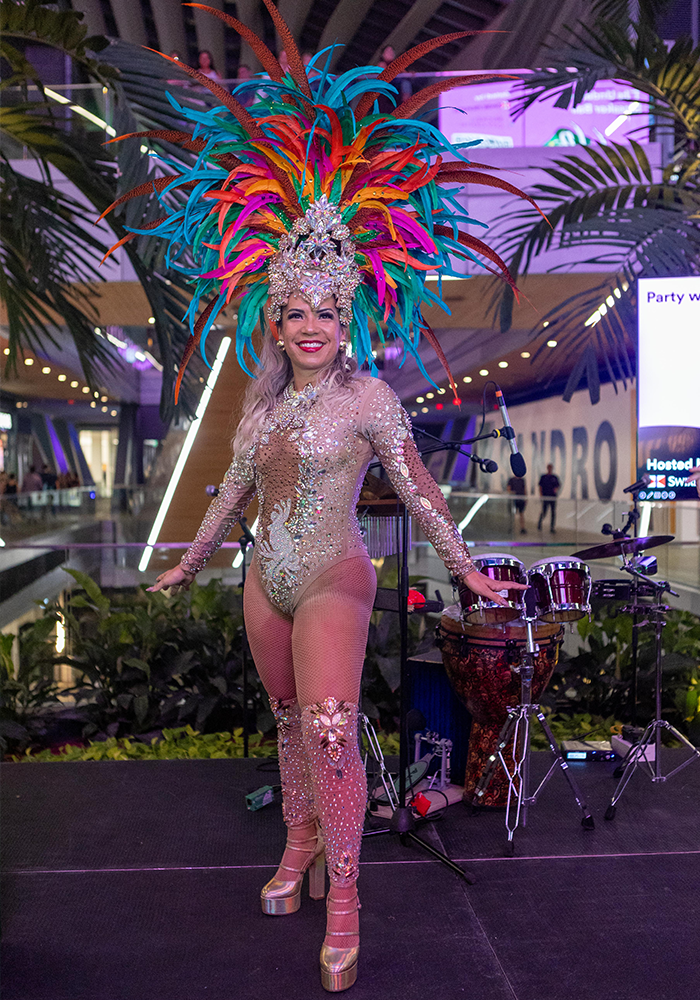 Latin Dance Entertainment Samba performance