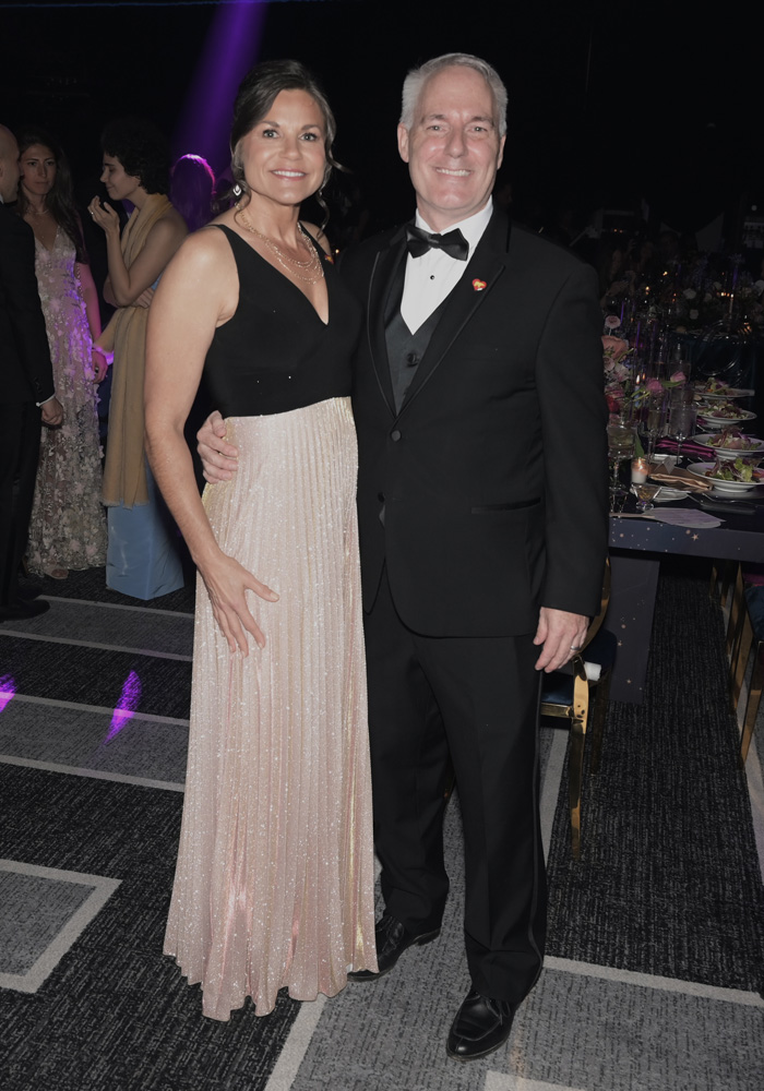 Nicklaus Children's Hospital CEO Matthew A. Love and his wife Lisa love at the Nicklaus Children's Hospital Foundation's 17th Annual Diamond Ball