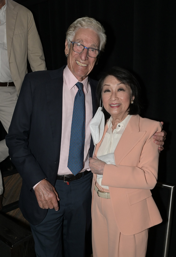 Maury Povich and Connie Chung at the Miami Book Fair 2024