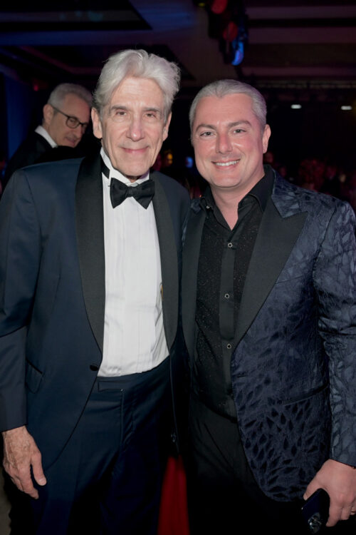 UM President Julio Frenk and Eugene Frenkel at the 29th Intercontinental Make A Wish Ball