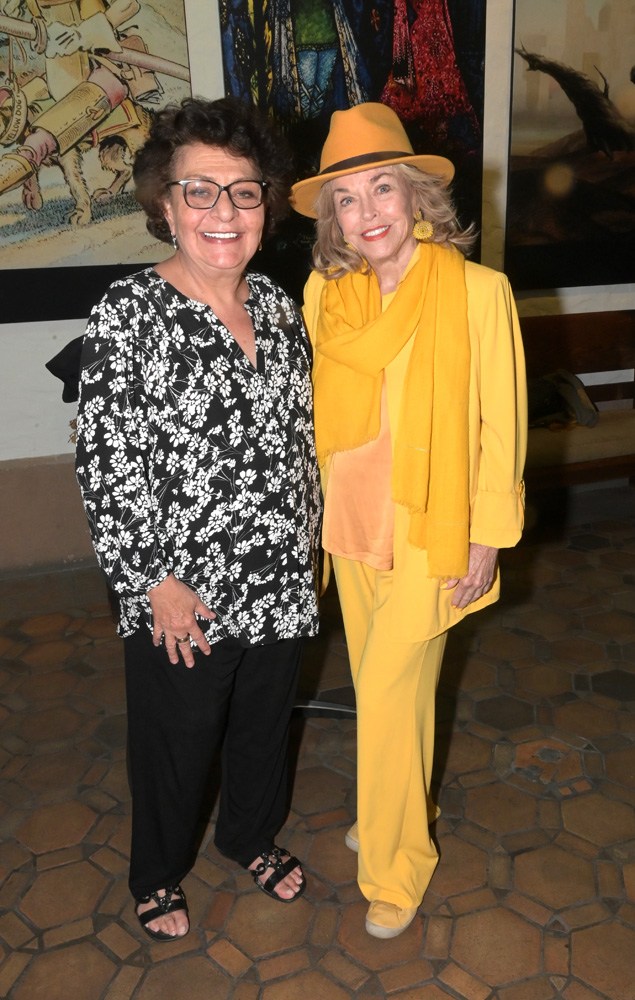 Caroline Lewis, Founder, The CLEO Institute and Pat Mitchell at the Women Leaders in Climate Action at The Wolfsonian-FIU on Miami Beach